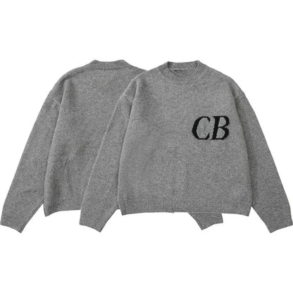 Y2K Unisex Sweatshirt med Bokstavstryck